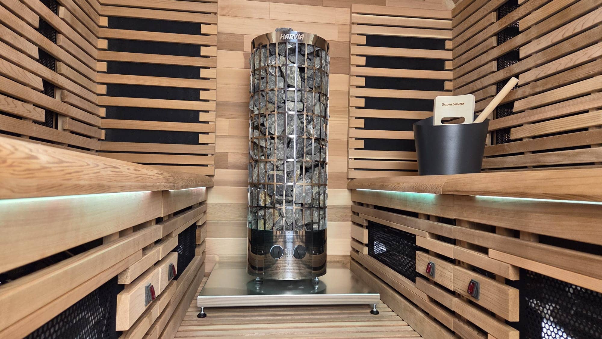 Buitensauna Red Cedar Buitensauna Red Cedar