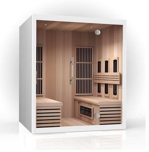 leer Vreemdeling verzonden Infrarood sauna glazen voorkant aanbieding € 3799.- | SuperSauna ®