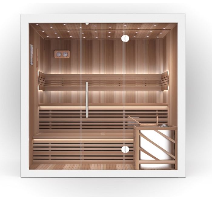 mout leiderschap grafisch Finse Sauna voor thuis S-Line 212 Veda € 4199,- | SuperSauna ®