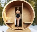 Buiten sauna barrelk