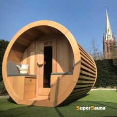 BUITENSAUNA BARRELSAUNA 300 CABANA