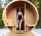 Buiten sauna barrelk