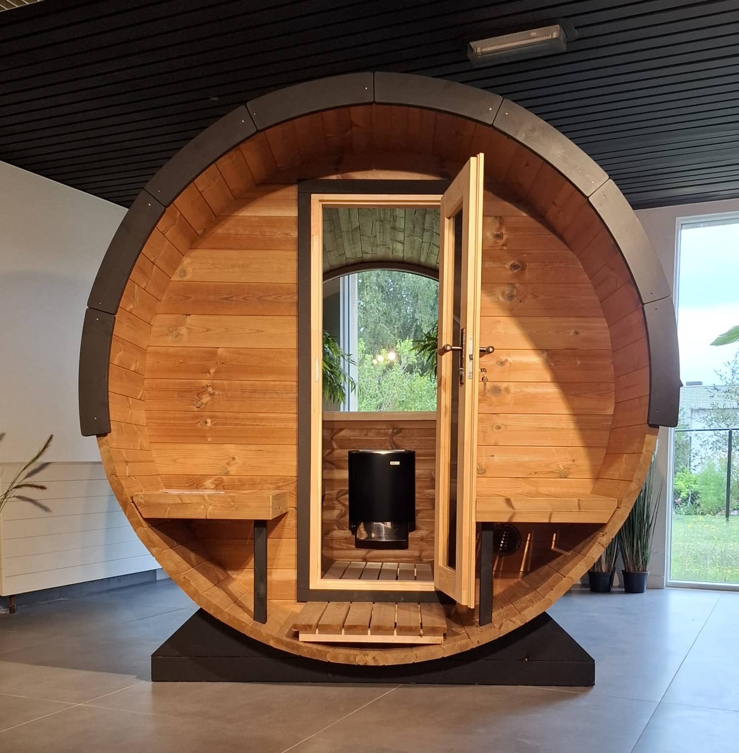 Buiten sauna barrel Buiten sauna barrel